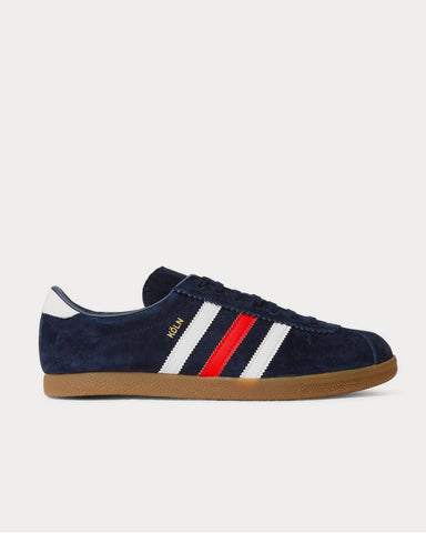 Adidas Köln Leather-Trimmed Suede  Navy low top sneakers