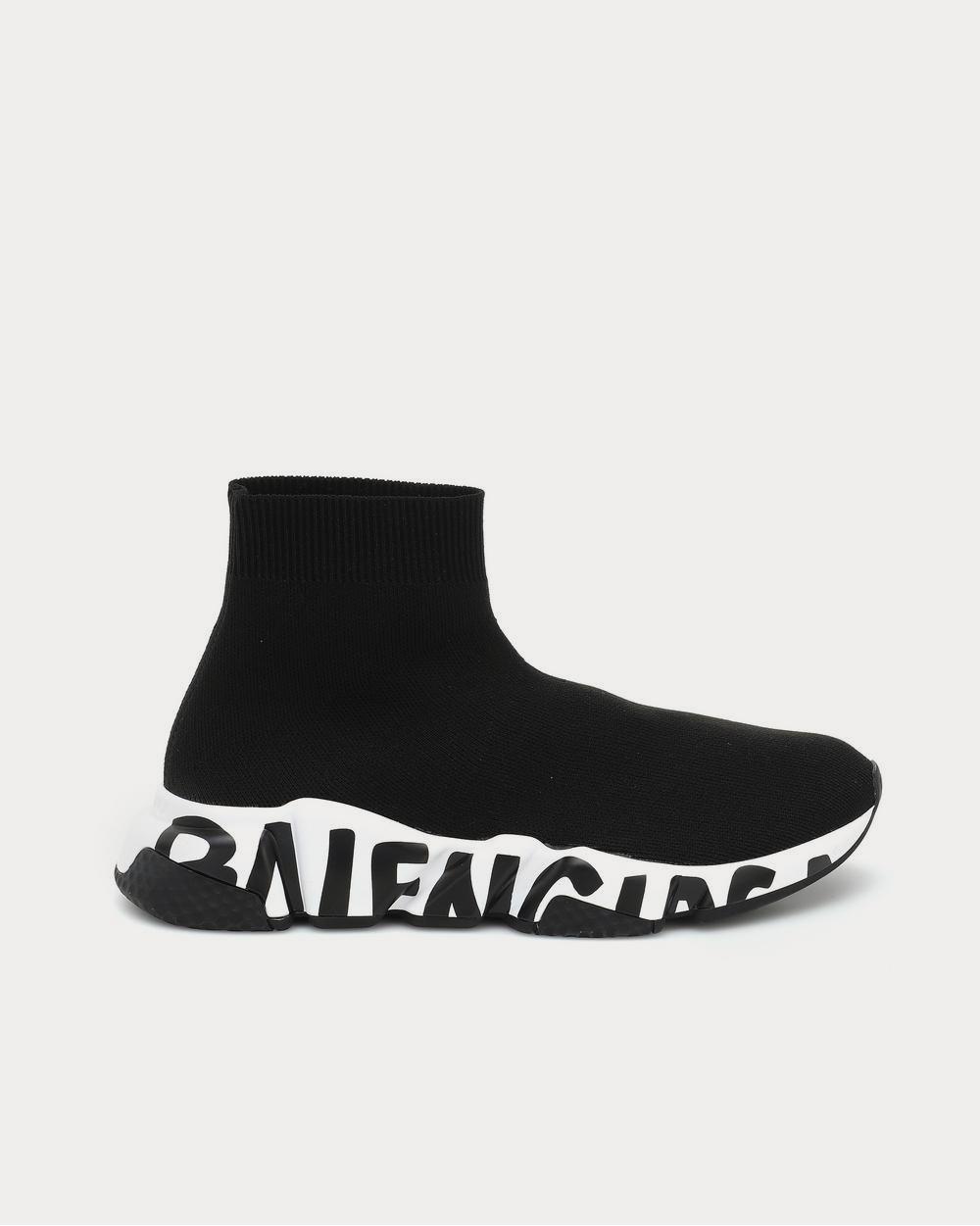 Balenciaga Speed Black high top Sneakers - 1