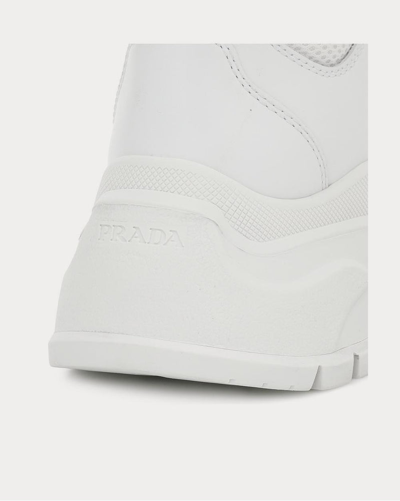 Prada Centaurus leather Bianco Low Top Sneakers - 4