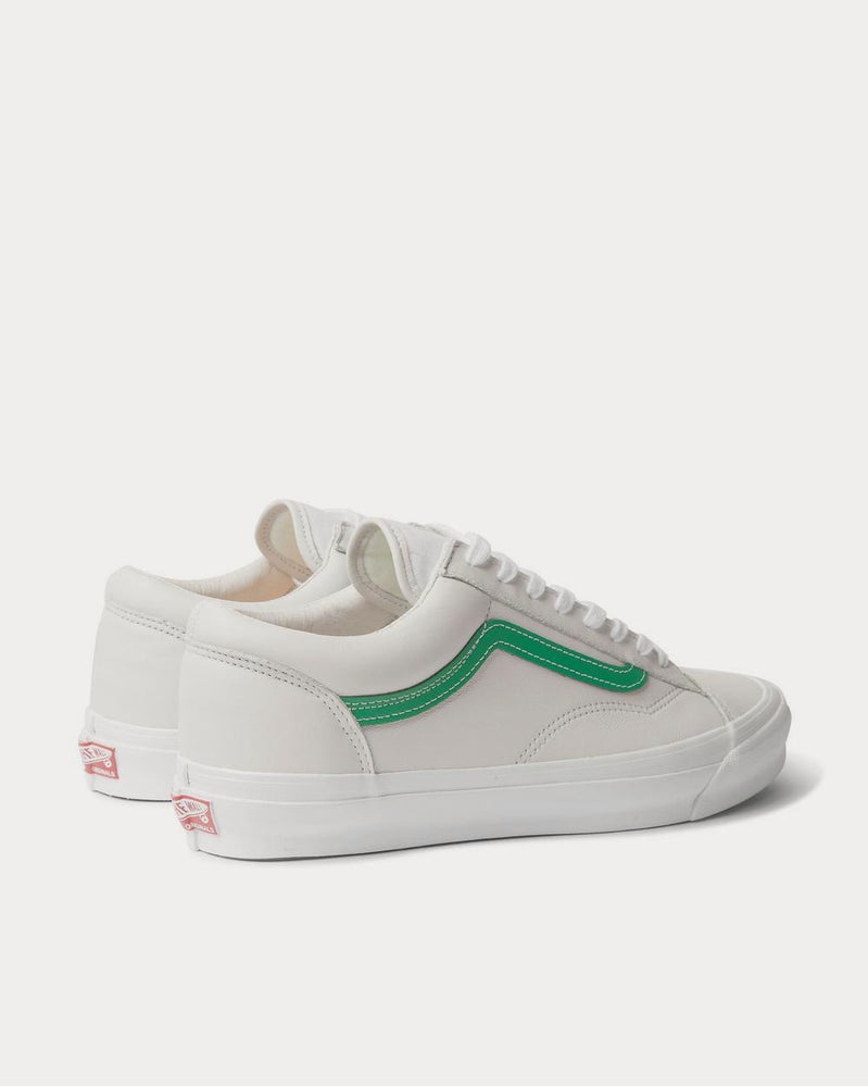 Vans OG Style 36 LX Canvas-Trimmed Leather  White low top sneakers - 3