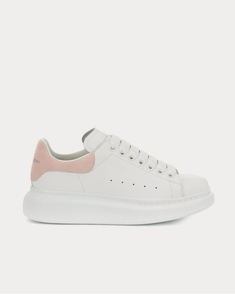 Alexander McQueen Leather White Low Top Sneakers - 1