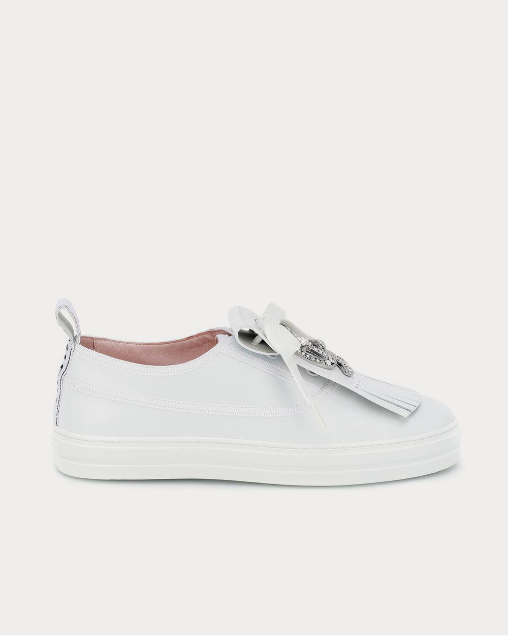 Roger Vivier Call Me Vivier leather Bianco Low Top Sneakers - 1