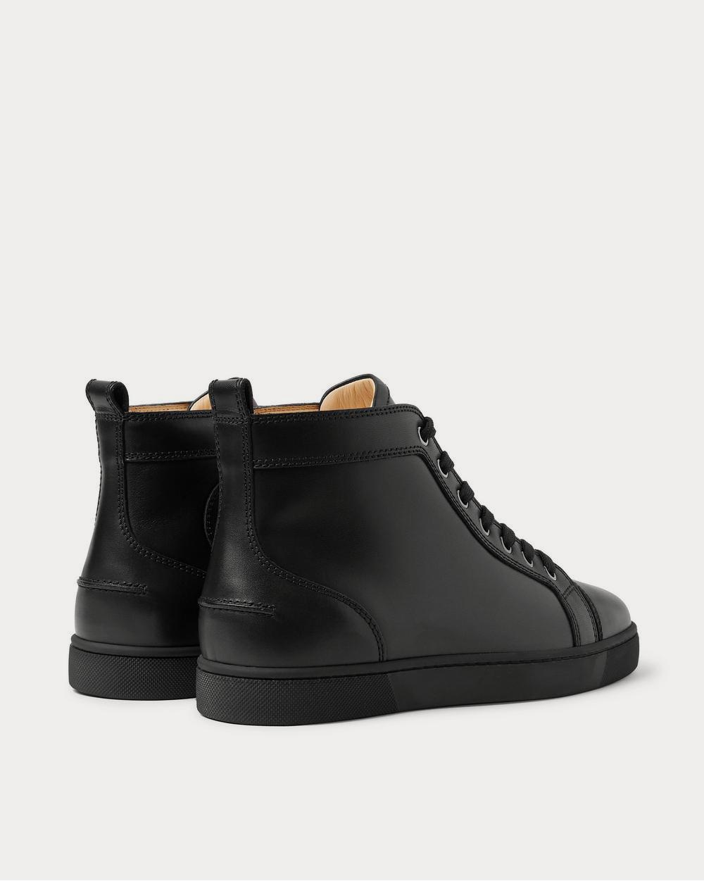 Christian Louboutin Louis Leather High-Top  Black high top sneakers - 4