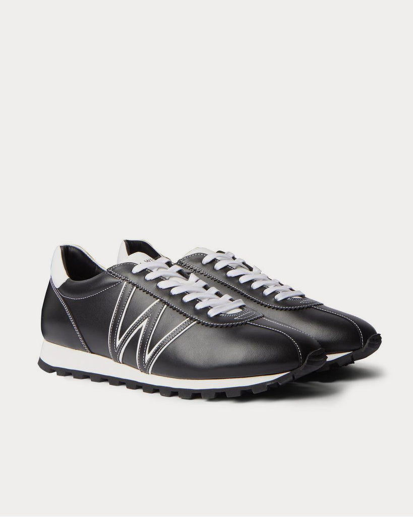 J.M. Weston On My Way Leather Black low top sneakers - Sneak in Peace