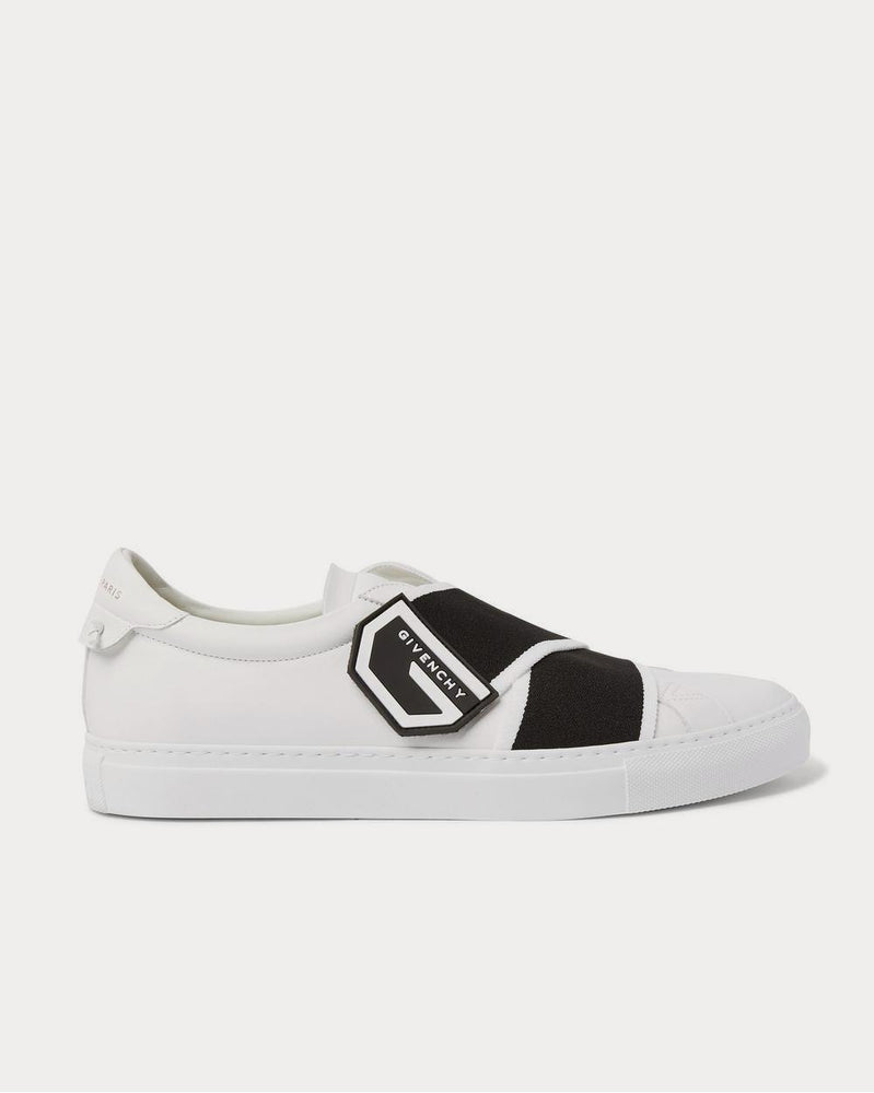 Givenchy Urban Street Logo-Print Leather  White low top sneakers - 1