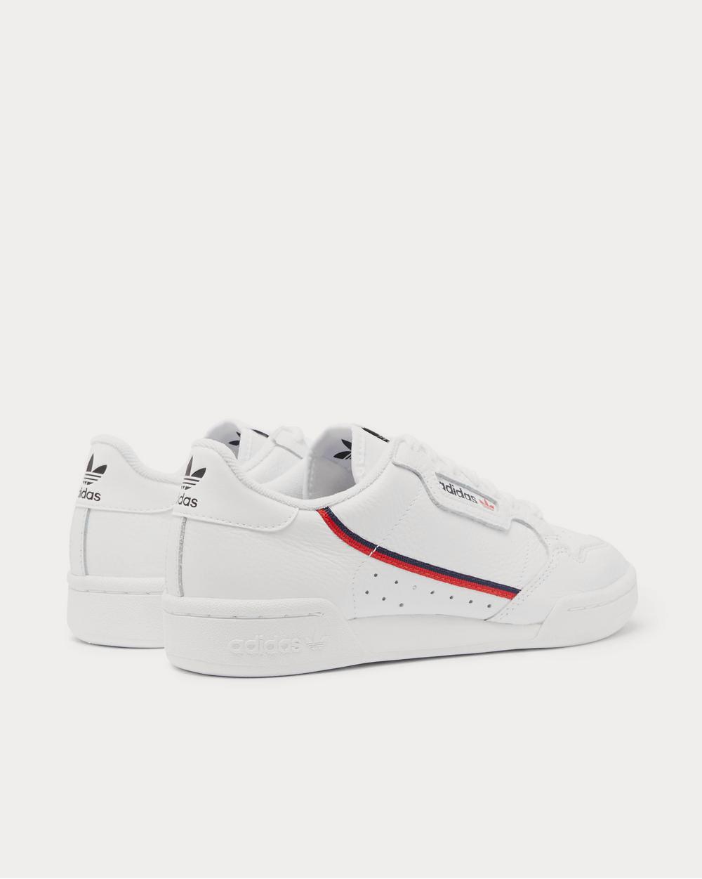 Adidas Continental 80 Full-Grain Leather  White low top sneakers - 4