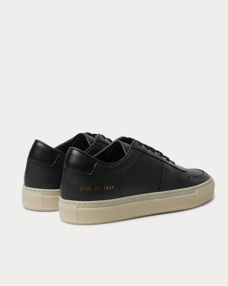 Common Projects BBall Leather  Black low top sneakers - 3