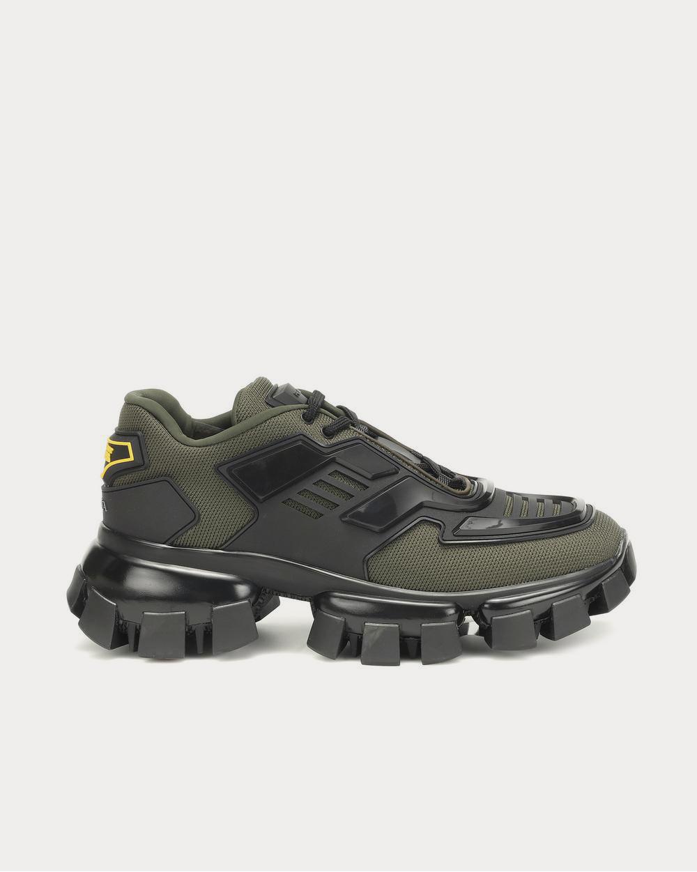 Prada Cloudbust Thunder Green Low Top Sneakers Sneak in Peace