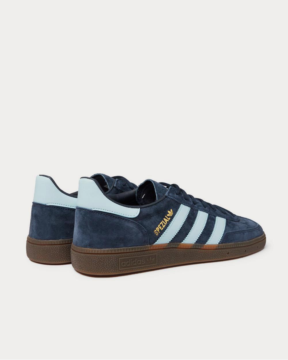 Adidas Handball Spezial Leather-Trimmed Suede  Navy low top sneakers - 4