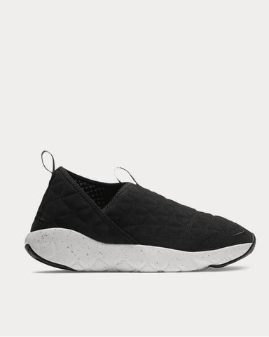 Nike ACG MOC 3.0 Mesh-Trimmed Quilted Suede Black low top sneakers