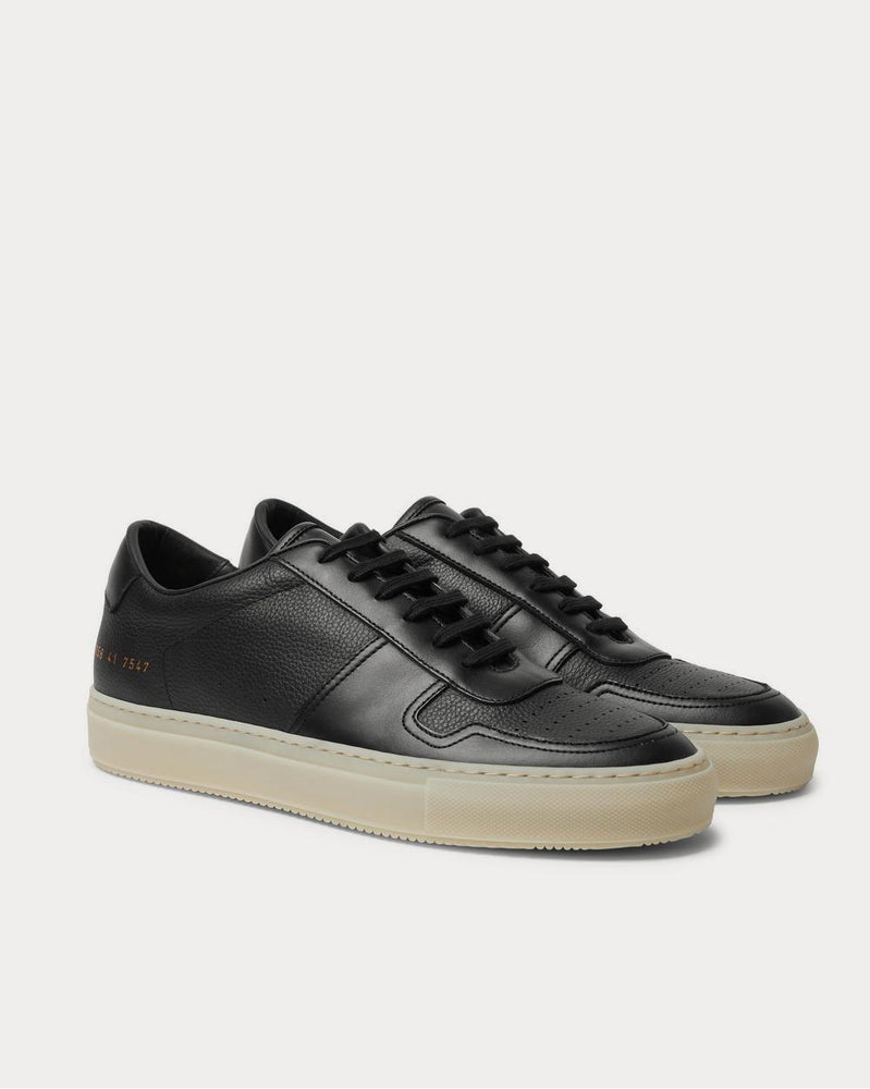 Common Projects BBall Leather  Black low top sneakers - 2