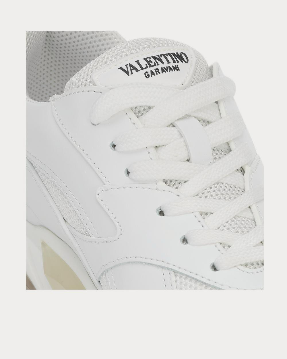 Valentino Valentino Garavani Bounce leather White Low Top Sneakers - 4