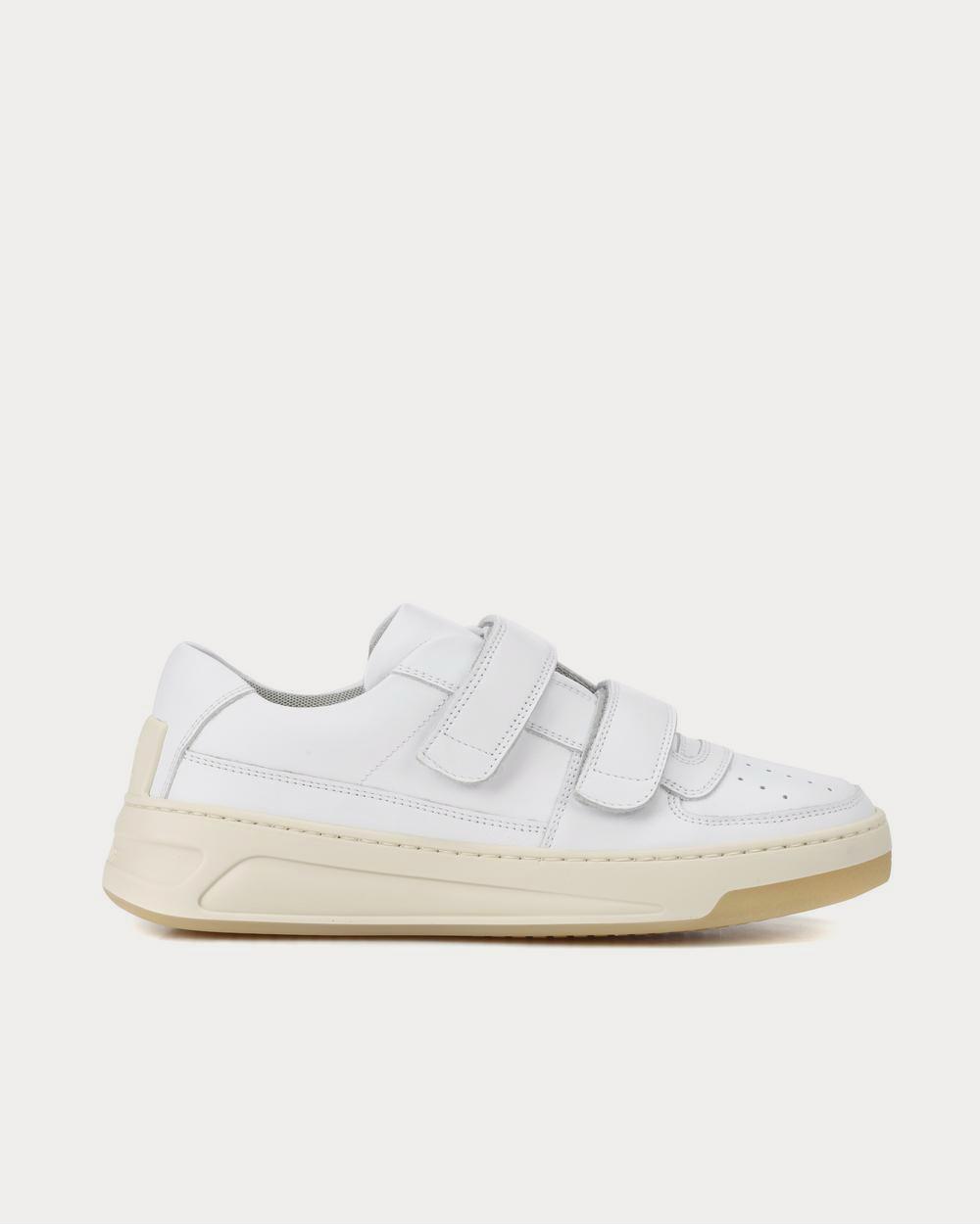 Acne Studios Steffey leather White Low Top Sneakers - 1