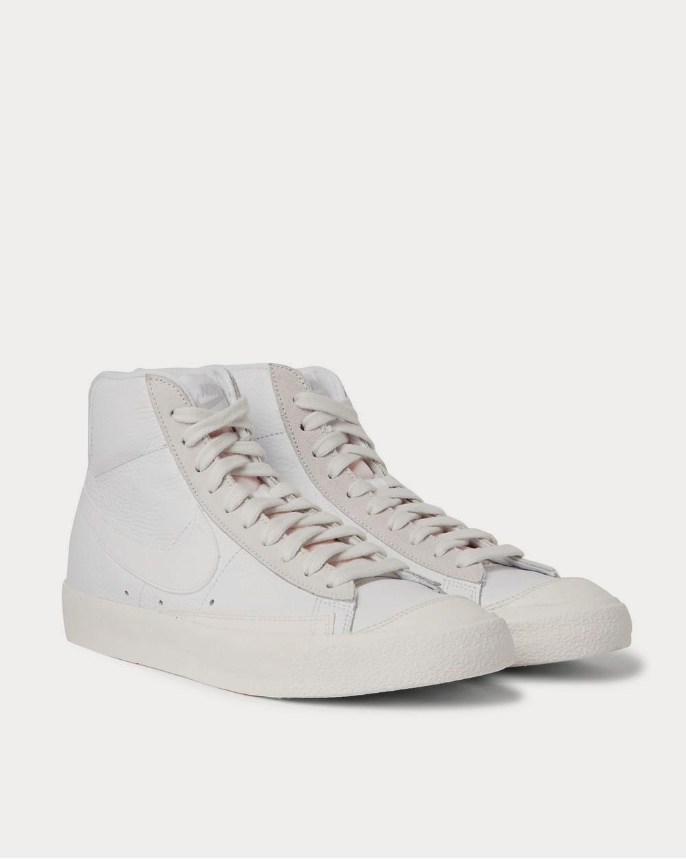 Nike Blazer Mid '77 Vintage Suede-Trimmed Leather High-Top  White low top sneakers - 2