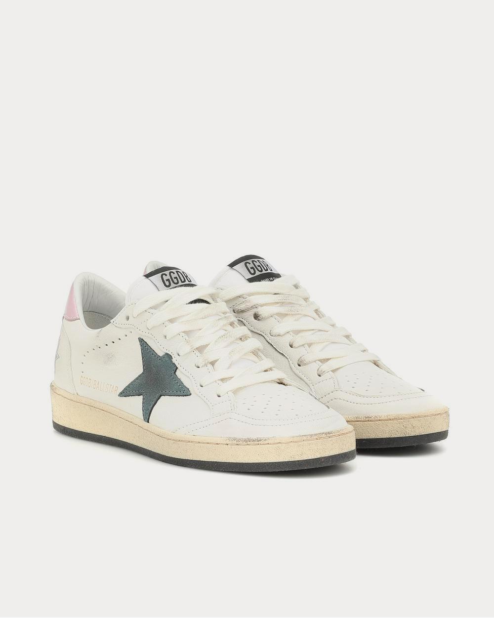 Golden Goose Ball Star leather White Low Top Sneakers - 2