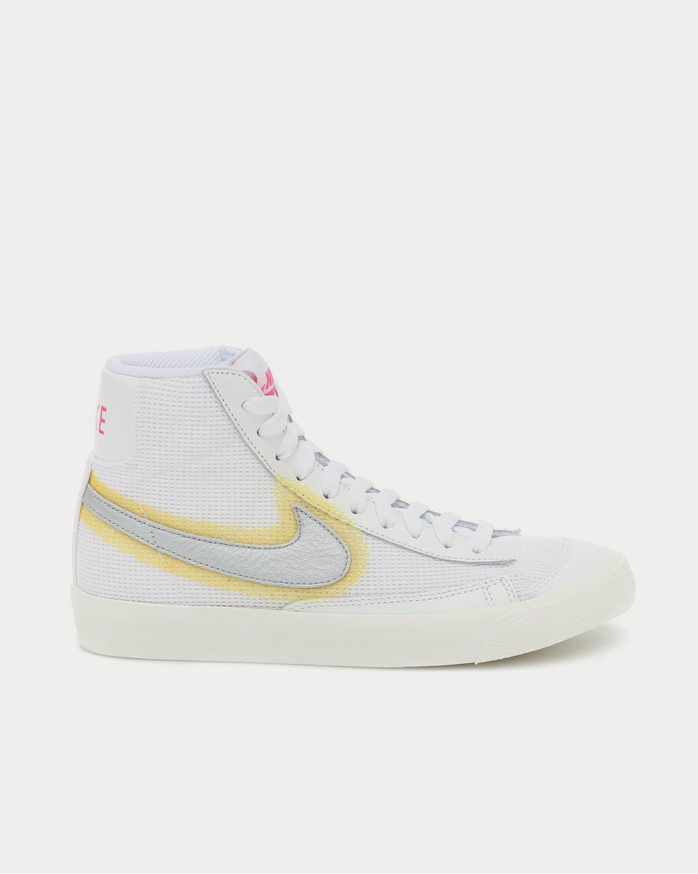 Nike Blazer Mid '77 White High Top Sneakers - 1