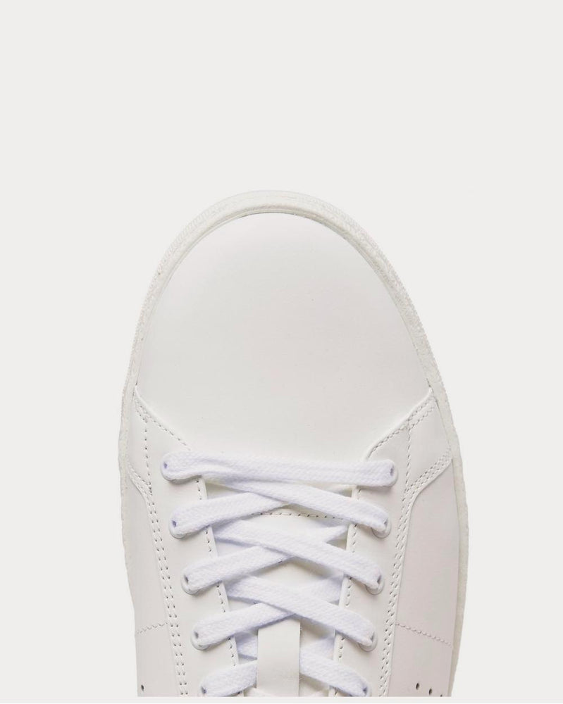 J.M. Weston Leather  White low top sneakers - 5