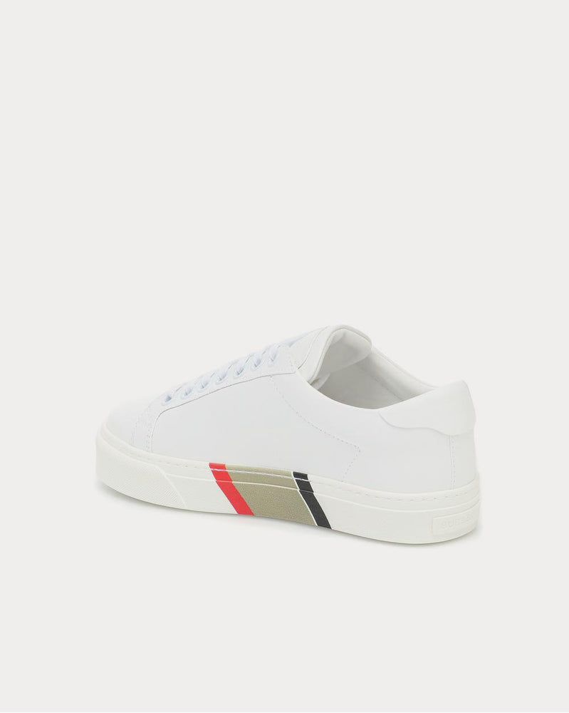 Burberry Rangleton leather Optic White Low Top Sneakers - 3