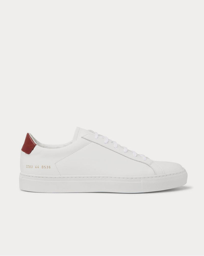 Common Projects Retro Low Leather  White low top sneakers - 1