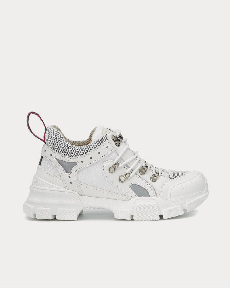 Gucci Flashtrek leather White Low Top Sneakers - 1