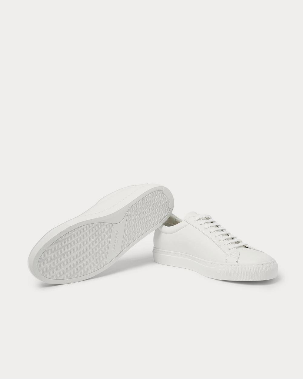 Givenchy Urban Street Leather  White low top sneakers - 3