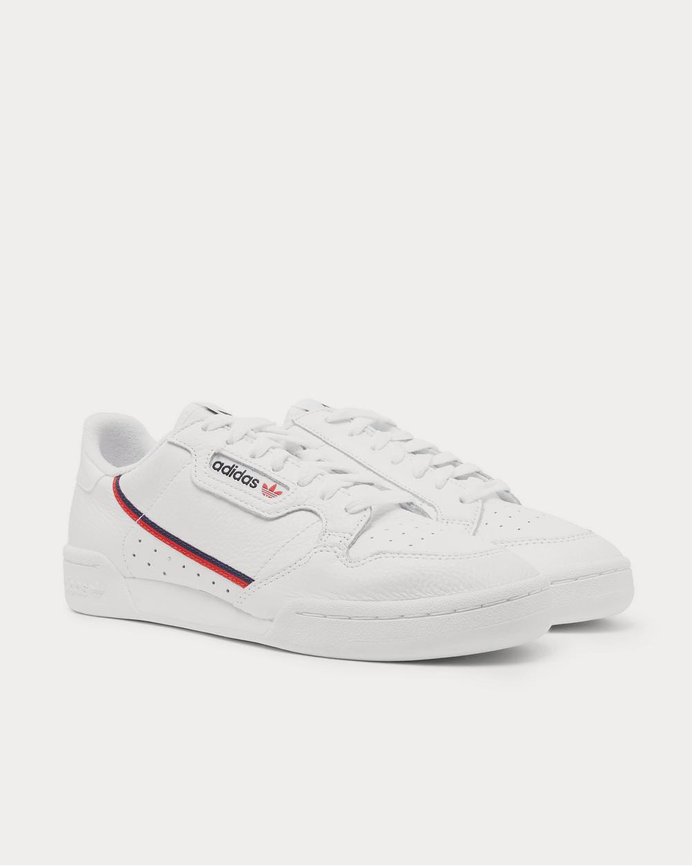 Adidas Continental 80 Full-Grain Leather  White low top sneakers - 2