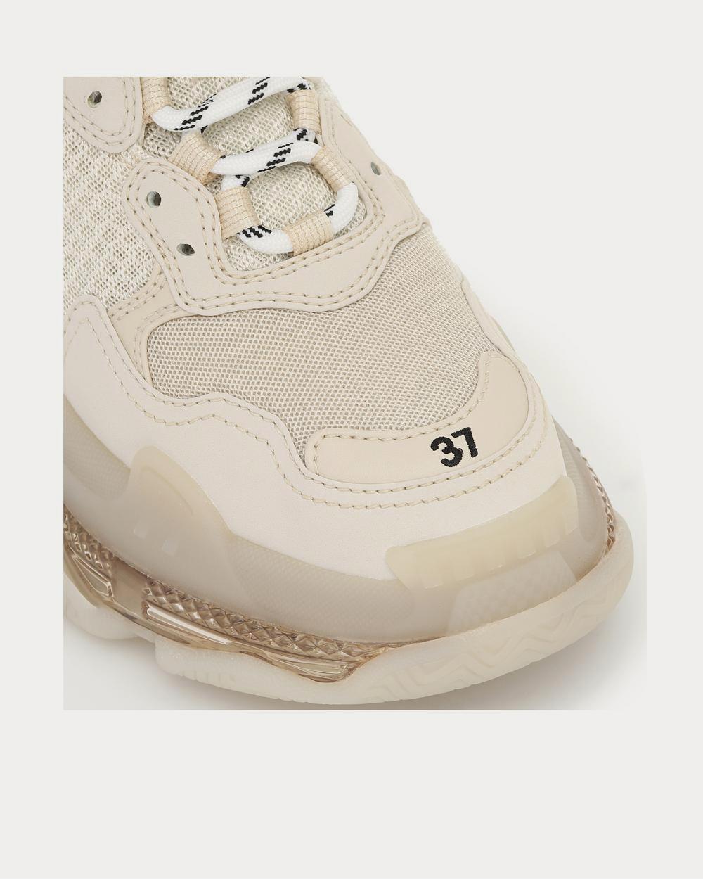 Balenciaga Triple S Off white Low Top Sneakers - 4