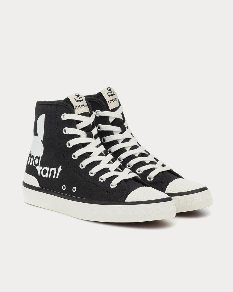 Isabel Marant Benkeen canvas black High Top Sneakers - 2