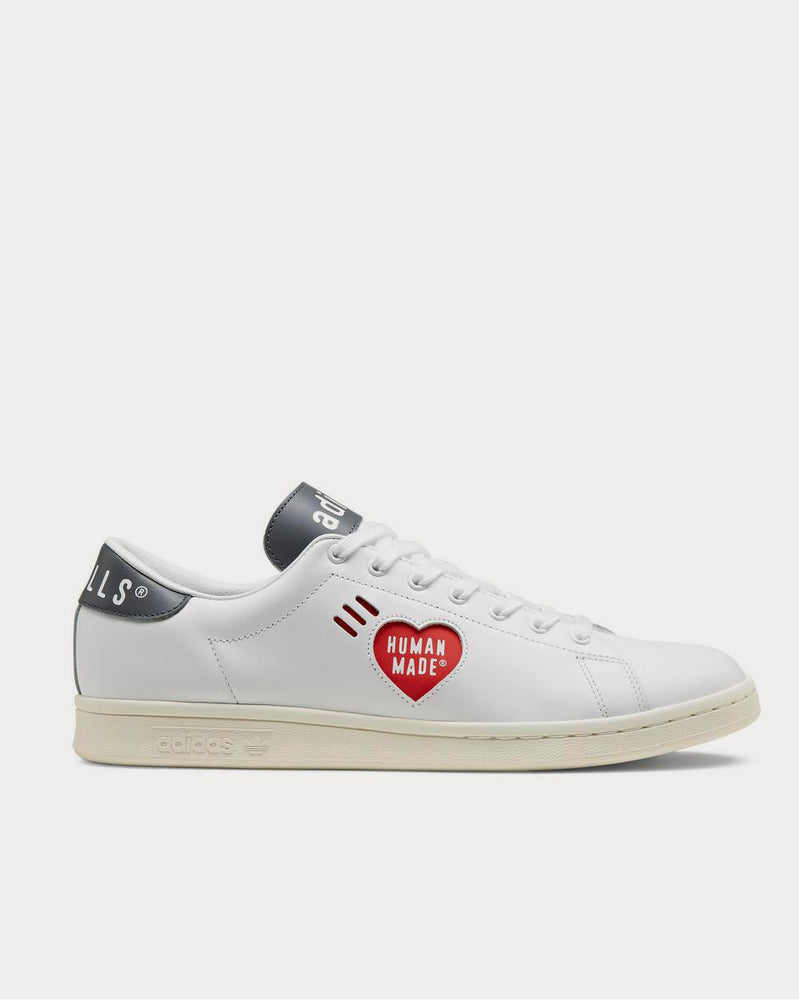 Adidas x Human Made Stan Smith Logo-Print Leather  White low top sneakers - 1