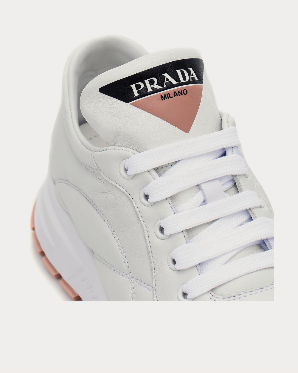 Prada PRAX-01 leather white Low Top Sneakers - 4