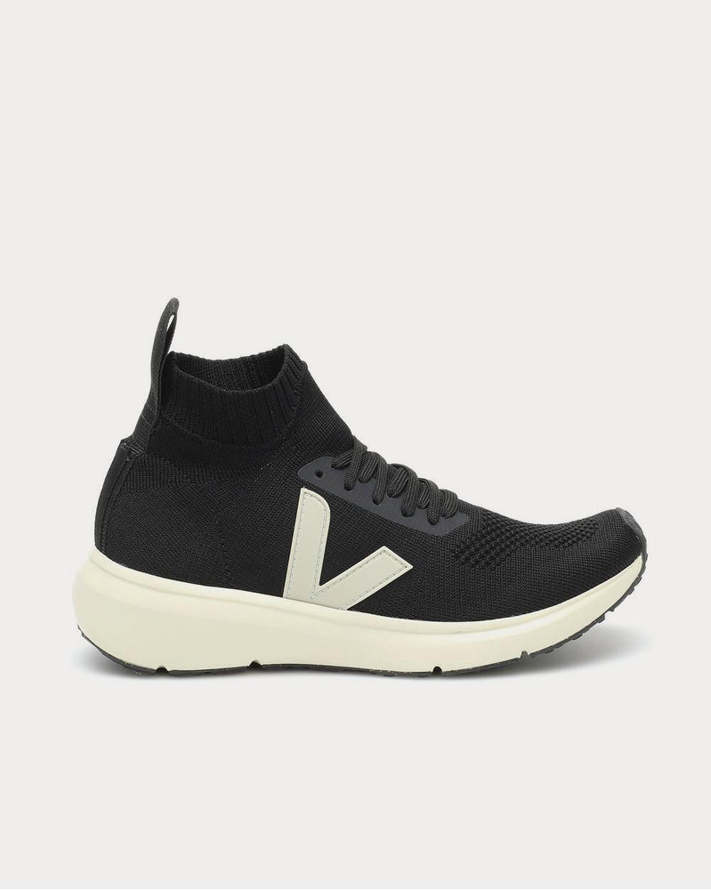 Veja x Rick Owens Sock Runner Black Low Top Sneakers - 1