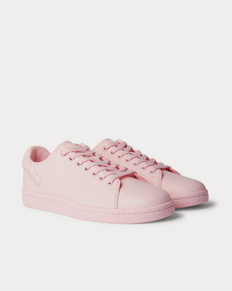 Raf Simons Orion Vegan Leather  Pink low top sneakers - 2