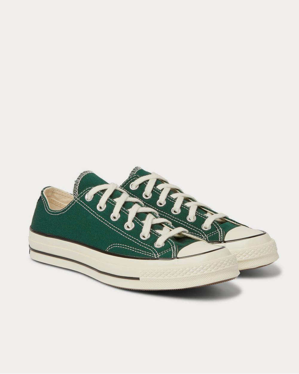 Converse Chuck 70 OX Canvas  Green low top sneakers - 2