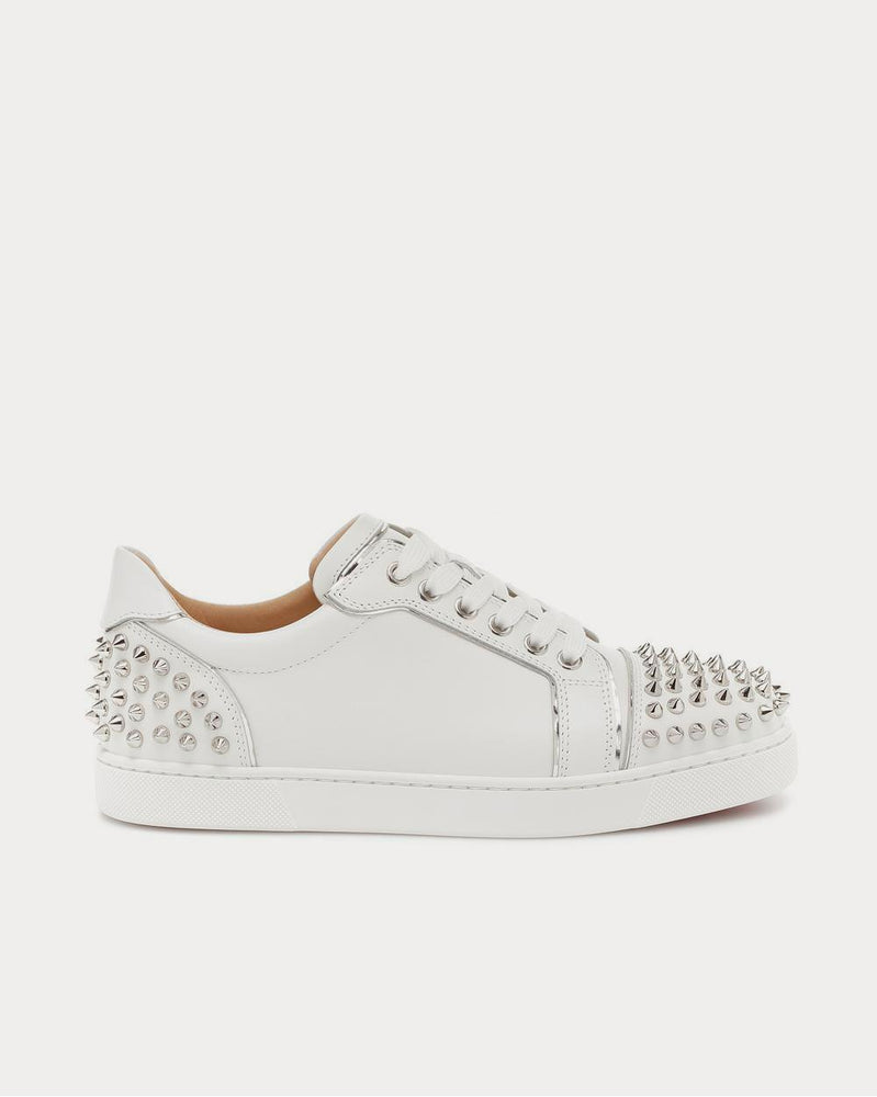 Christian Louboutin Vieira 2 leather White Low Top Sneakers - 1