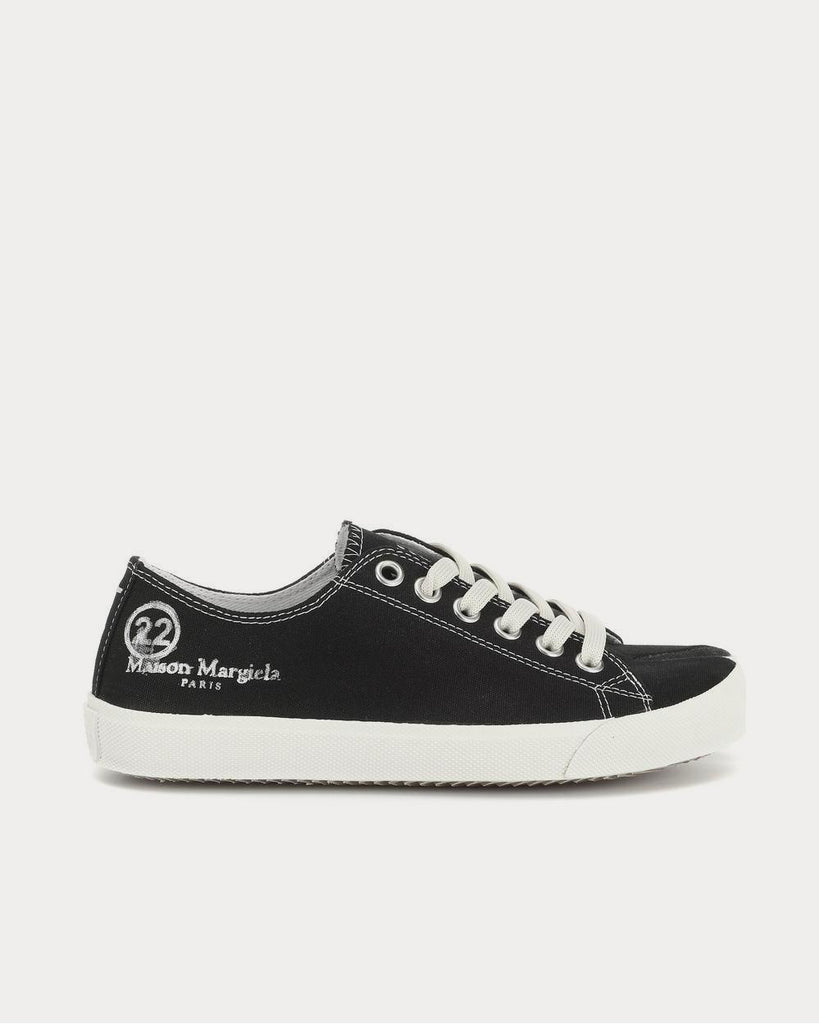 Maison Margiela Tabi canvas Black Low Top Sneakers - Sneak in Peace