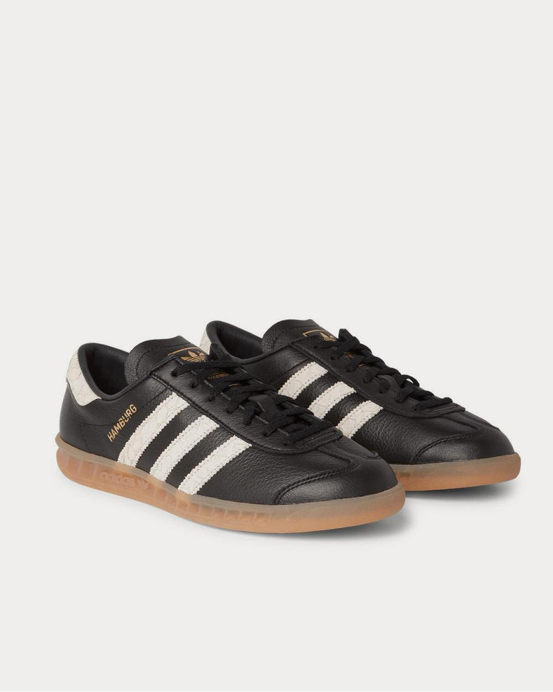 Adidas Hamburg Leather  Black low top sneakers - 2