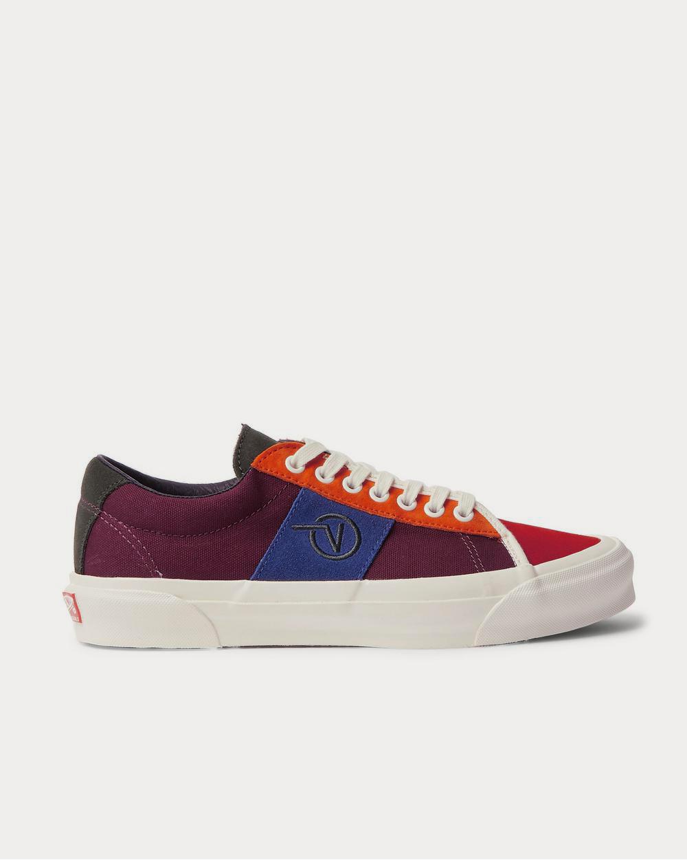 Vans Vault UA OG Sid LX Logo-Embroidered Suede and Canvas  Multi low top sneakers - 1