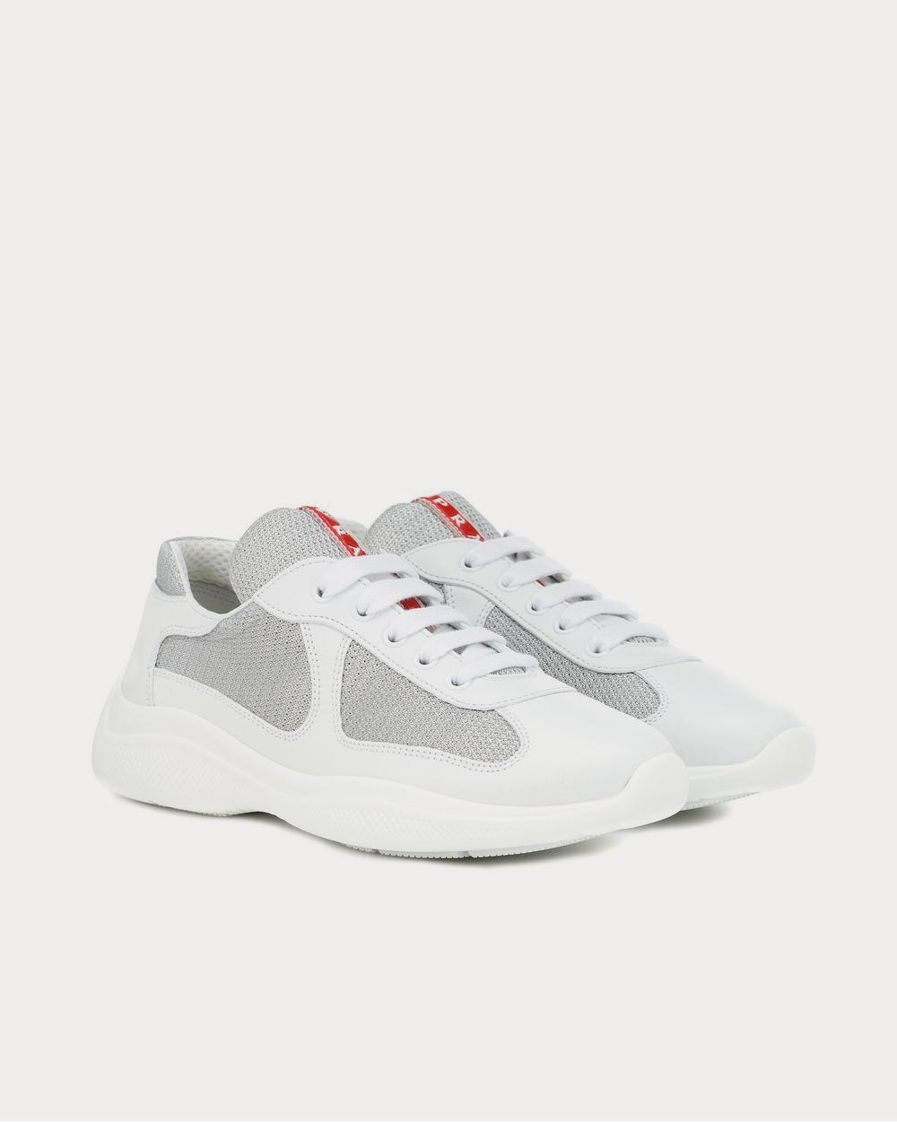 Prada Linea Rossa leather white Low Top Sneakers - 2