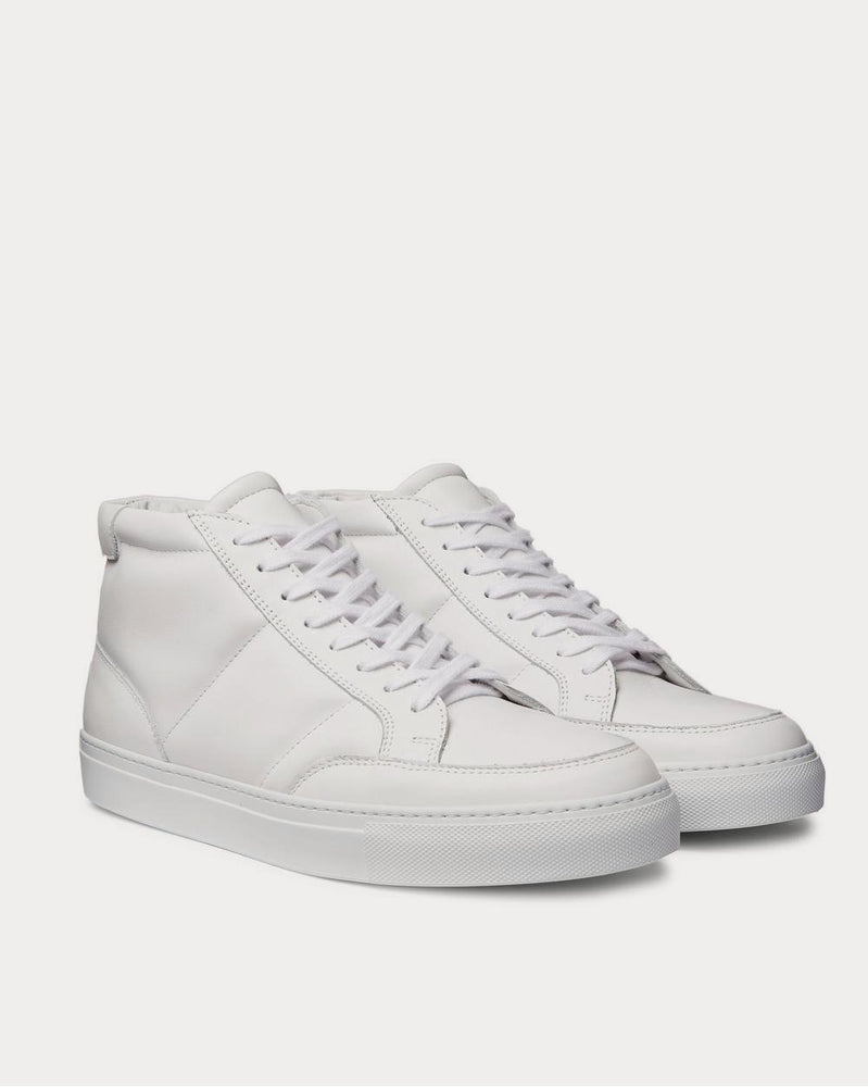 Officine Générale Danny Leather High-Top  White high top sneakers - 2