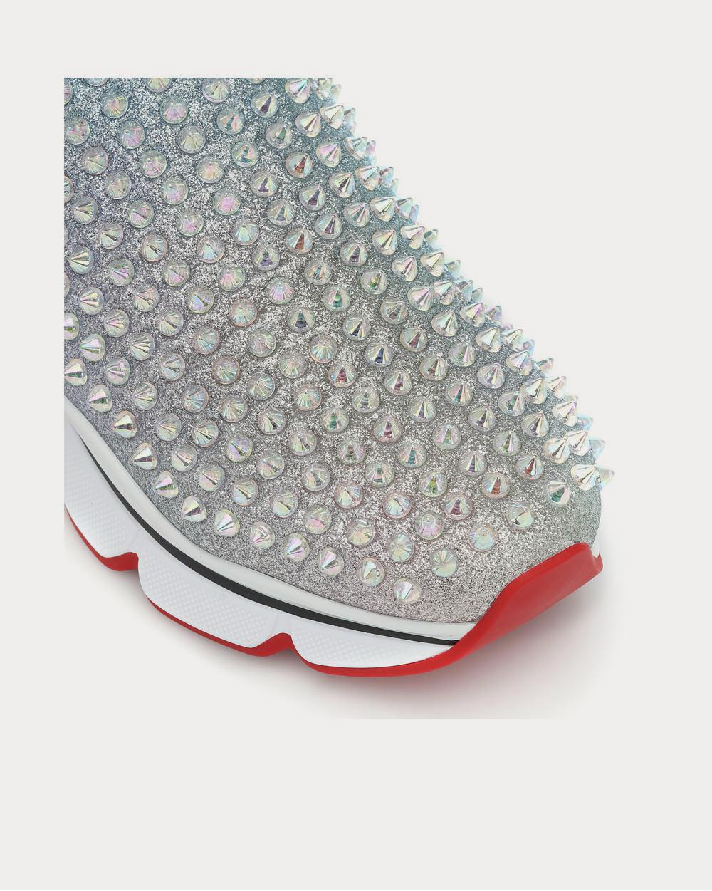 Christian Louboutin Spike Sock Multi Low Top Sneakers - 4