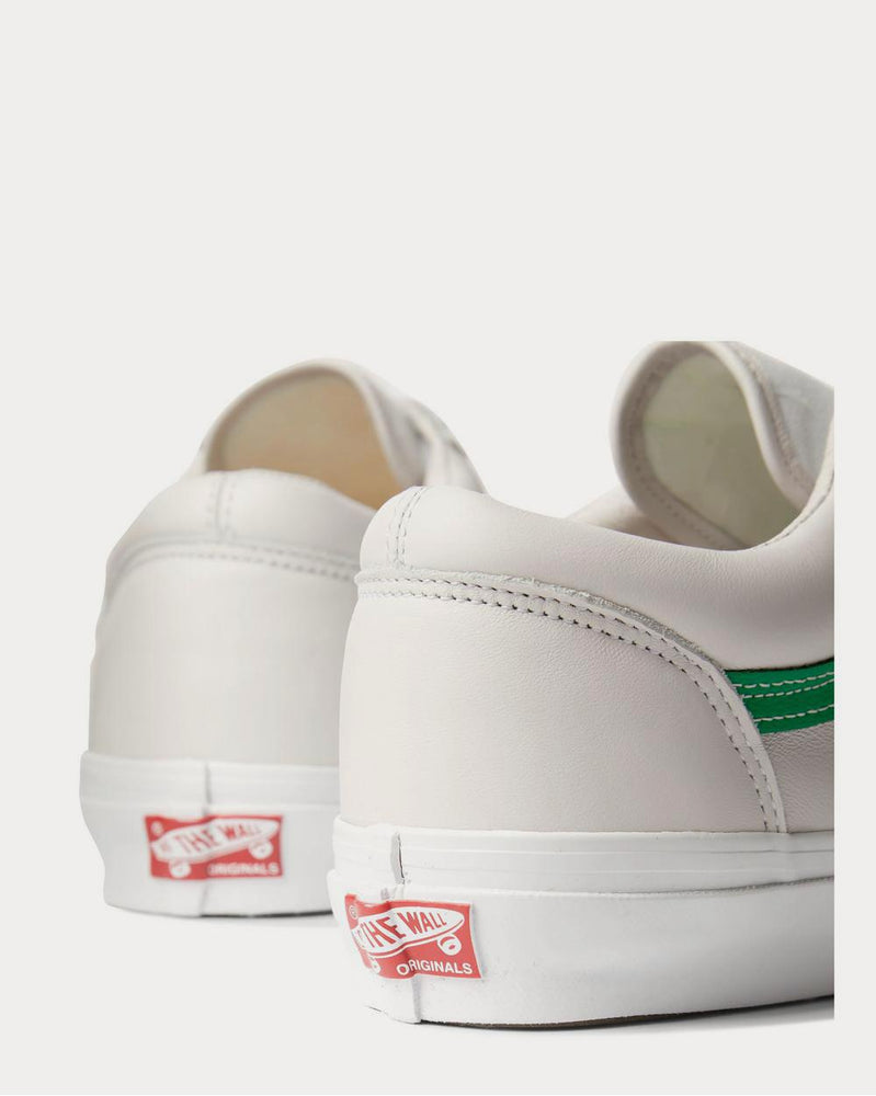 Vans OG Style 36 LX Canvas-Trimmed Leather  White low top sneakers - 4