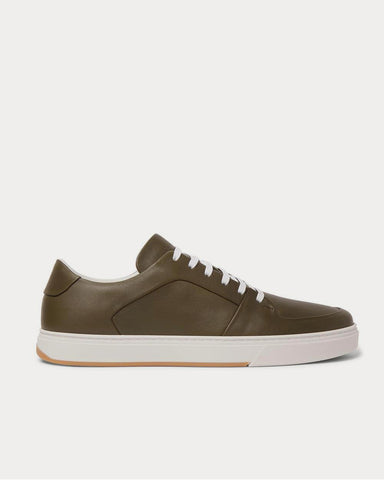 Bottega Veneta Leather  Green low top sneakers