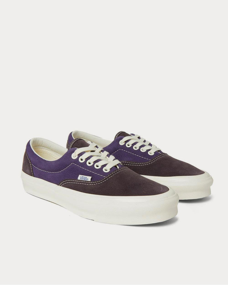 Vans OG Era LX Colour-Block Suede and Nubuck  Purple low top sneakers - 2