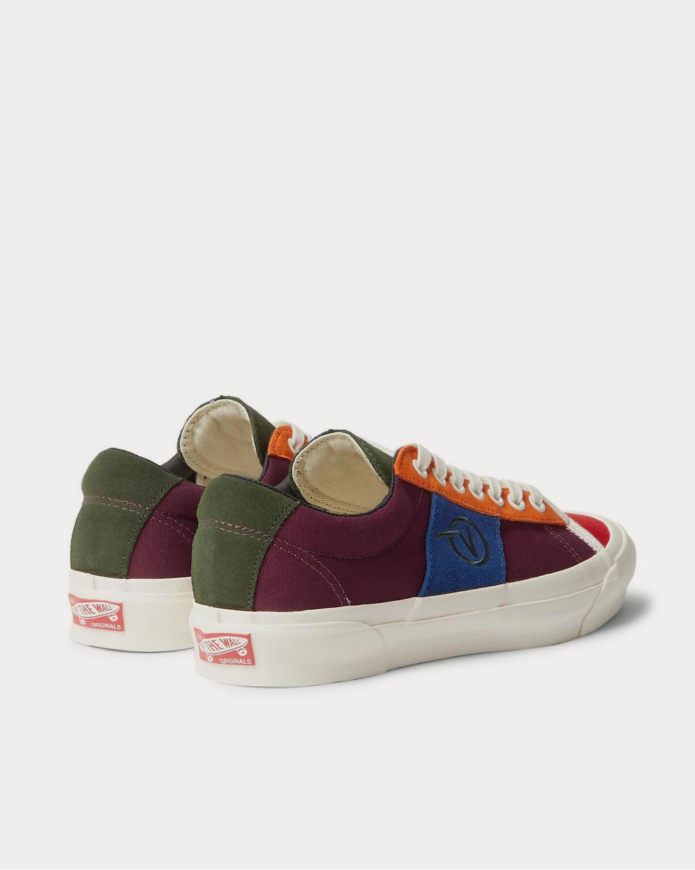 Vans Vault UA OG Sid LX Logo-Embroidered Suede and Canvas  Multi low top sneakers - 3