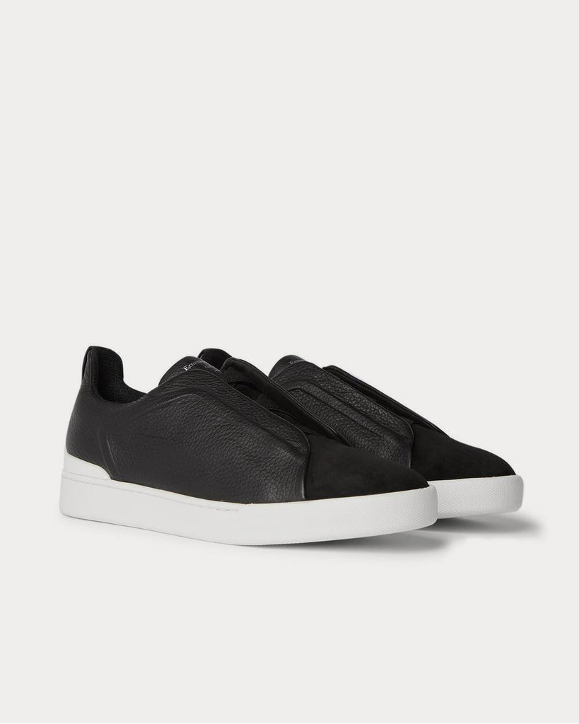 Ermenegildo Zegna Triple Stitch Low Top Sneakers