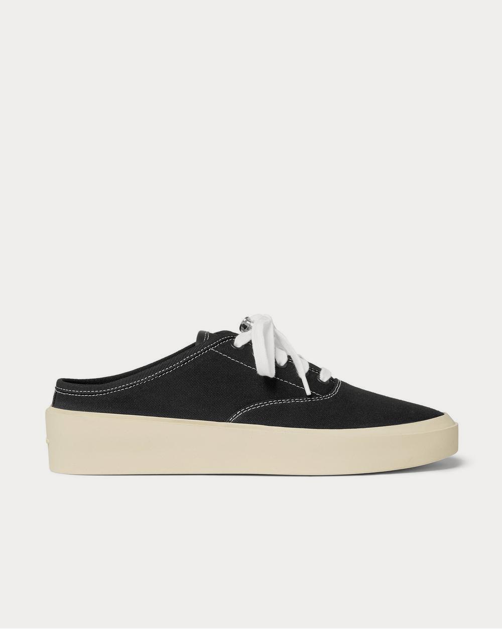 Fear of God 101 Canvas Backless  Black slip on sneakers - 1