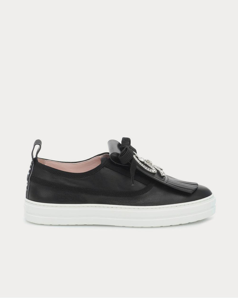 Roger Vivier Call Me Vivier leather Nero Slip On Sneakers - 1