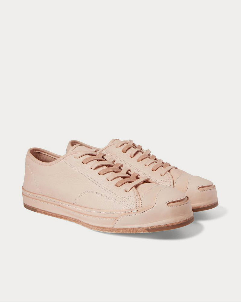 Hender Scheme Full-Grain Leather  Neutral low top sneakers - 2