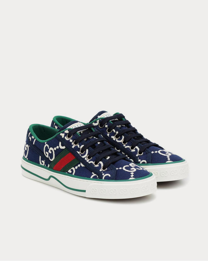 Gucci Tennis 1977 canvas ink blue Low Top Sneakers - 2