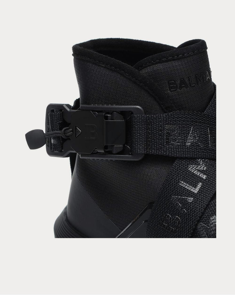 Balmain B Troop Noir High Top Sneakers - 4